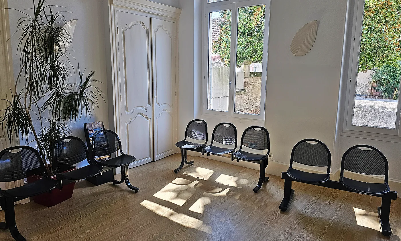 salle d'attente du cabinet jayan
