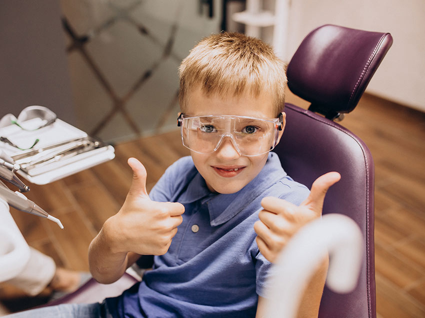 Traitement orthodontique chez l'enfant